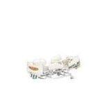 Three Crank Adjustable Medicare Manual Hospital Bedding With Side Rails thumbnail-1