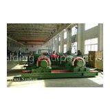 Bolt Adjustment Pipe Turning Rolls , 150 Ton Cylinder Welding Rotator in Green thumbnail-1
