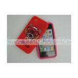 Red 3D Silicone Tiger Silicone Cell Phone Case Waterproof For IPhone 4 / 4S thumbnail-1