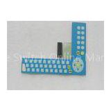 Professional Push Button Flexible Membrane Switch With LED OEM / ODM