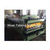 45# Steel Material Glazed Tile Roll Forming Machine With Mirror Polishing 0.4 - 0.8mm Thickness