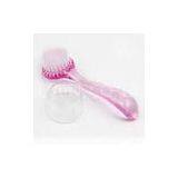 Plastic Handle Round Nail Art Brushes , Cleaning Pedicure Nail Brush thumbnail-1
