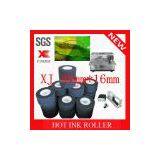 Print Expiry Date Coding/batch Number Fineray Brand XJ Type Dia36mm*16mm Black Hot Solid Ink Roller / Black Hot Melt Ink Roller / Printing Ink Roller thumbnail-3