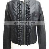 2013 New Style PU Leather Jacket From China for Women thumbnail-1