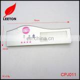 Custom Hotel Name Tag Holder With Pin thumbnail-4