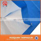 3m x 3.6m Tarpaulin 270GSM Heavy Weight Tarp Waterproof Boat Cover Black/Silver thumbnail-3