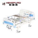 Home Medical Equipment Two Cranks Elderly Care Bed With Mute Wheel thumbnail-2