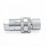 High Quality no Leak Poppet Valve Type 1/2 Inch ISO 7241-A ANV Hydraulic Quick Coupling for Tractor thumbnail-2