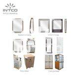 Gold Aluminum Framed Mirror, Full Length Floor Mirror, Custom Metal Mirror Frames thumbnail-4