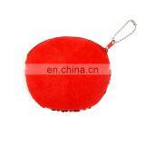 Fancy Baby Girl Blue Sequin Kids Change Purse With Zipper Baby Girl Wallet Heart Shape Purse Frame thumbnail-3