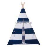 Stripe Canvas Indoor Playhouse Toy Teepee Play Tent for Kids,Children Toy Tent Play House thumbnail-4