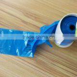 Colored Printed Plastic Flat Dog Poop Bags on Roll thumbnail-1