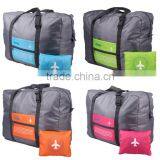 Waterproof Foldable Super Lightweight Large Capacity Storage Luggage Bag for Travel Camping, Sports Gear or Gym, Can Attach on t thumbnail-1