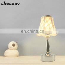 Nordic Home Decor Alumin Base Table Lamp LED Cordless Wireless Portable Amazon Table Lamp thumbnail-3