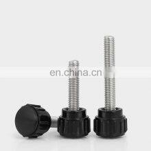 Flat Head Knurled Thumb_screw M6 Hand Tightening Screw for Adjustable Height