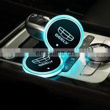 Led Water Coaster Water Glass Atmosphere Light Sticker for Geely Atlas Coolray mk Cross Emgrand GS GL Styling Accessories thumbnail-5