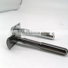 Inexpensive Custom Deluxe Metal Handle Double Edge Shaving Private Label Reusable Safety Razor thumbnail-5
