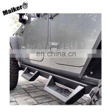 Offroad Auto Parts Steel Running Board for Jeep Wrangler JK 07-17 Black Side Step Bars thumbnail-1