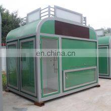 Prefabricated Modular Mobile Container Hotel for Vacation With Bathroom Trailers Toilet Made in China