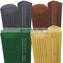 Hot Selling Bamboo Fencing 4m Roll Artificial Garden PVC Sichtschutzmatte thumbnail-2