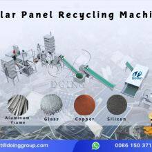 Solar Panel Recycling Production Line | Automatic Waste Solar Panel Recycling Plant for PV Module Recycling