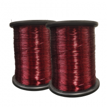 Fil rond en aluminium émaillé SWG AWG3 - 30 gauge pour bobinage magnétique conforme à la norme IEC60317 thumbnail-2