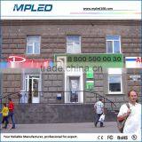 Theme Park Advertising Yellow Led Module 10mm to Thailand Market