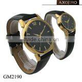 Hot Selling Round Face Chinese Quartz Couple Watch thumbnail-2