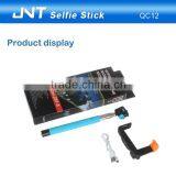 Wholesale China Factory QC12 Monopod Selfie Stick With Bluetooth thumbnail-2