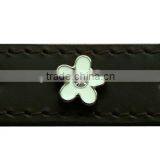 Zinc Alloy Metal Jewelry Enamel Colored Flower Shape Rhinestone Rivet for Pet Collars Accessories thumbnail-1