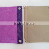 Osini Custom Glittering 3-ring Binder Pvc Plastic Bag Cosmetic / Pencil / Zipper / Plastic for Girls &traving &school thumbnail-3