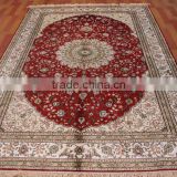 hotel carpet natural colour hand knotted handmade persian silk rug persian handmade silk carpets for home hotel villa/silk rug