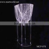 80cm Crystal Table Centerpiece Nice Wedding Centerpiece Wedding Decoration Party and Wedding Decoration(MCP-078) Supplier's Choice thumbnail-1