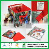 High Quality Folding Non-Woven Storage Ottoman/Stool With Imprint Logo (diectly From Factory) thumbnail-1