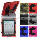 Military Builder Workman Heavy Duty Case, Shock Proof Touch Screen Case Cover For Ipad 2 3 4