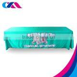 Wholesale Customs Exhibition Promotion Table Cloth Design,no Moq Trade Show Any Logo Print Table Cloth thumbnail-1