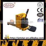 China econonic type semi electric motor pallet Forklift Truck