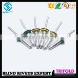 HIGH QUALITY FACTORY ALUMINUM TRIBULB RIVETS FOR GLASS CURTAIN WALL thumbnail-3