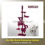 Luxury Huge Adjustable Height Cat Tree With Hanging Cat Toy