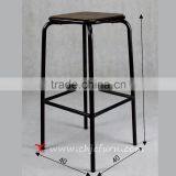 Bar stool metal bar stool