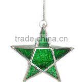 Glass Lantern, Star Lantern, Christmas Decoration Lantern thumbnail-1