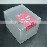 PVC/PP/PET Plastic Packaging Box China Manufacturer (folding Box)