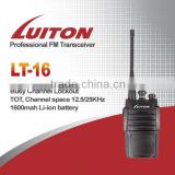 Hot! Luiton ham radio LT-16 with 1600mah Li-ion battery