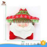Custom Star Shape Christmas Santa Claus Decorative Pillow thumbnail-1