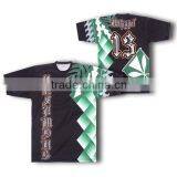 Wholesale China Mens Sports Shooter Round Neck Custom Team Sublimated Tee thumbnail-1
