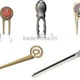 Various Golf Divot Pitch Fork Ball Marker Pitch Repair Tool