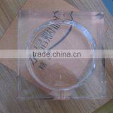 Square Antique Glass Smoking Ashtray For Hotel Table Decoration thumbnail-2