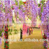 Wholesale Artificial Flowers Silk White Wisteria 110cm thumbnail-6