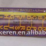 Silicone Letter Bracelets thumbnail-1