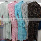 OEM Factory Sexy See Through 100% Polyester Bathrobe Sleepwear for Women thumbnail-5